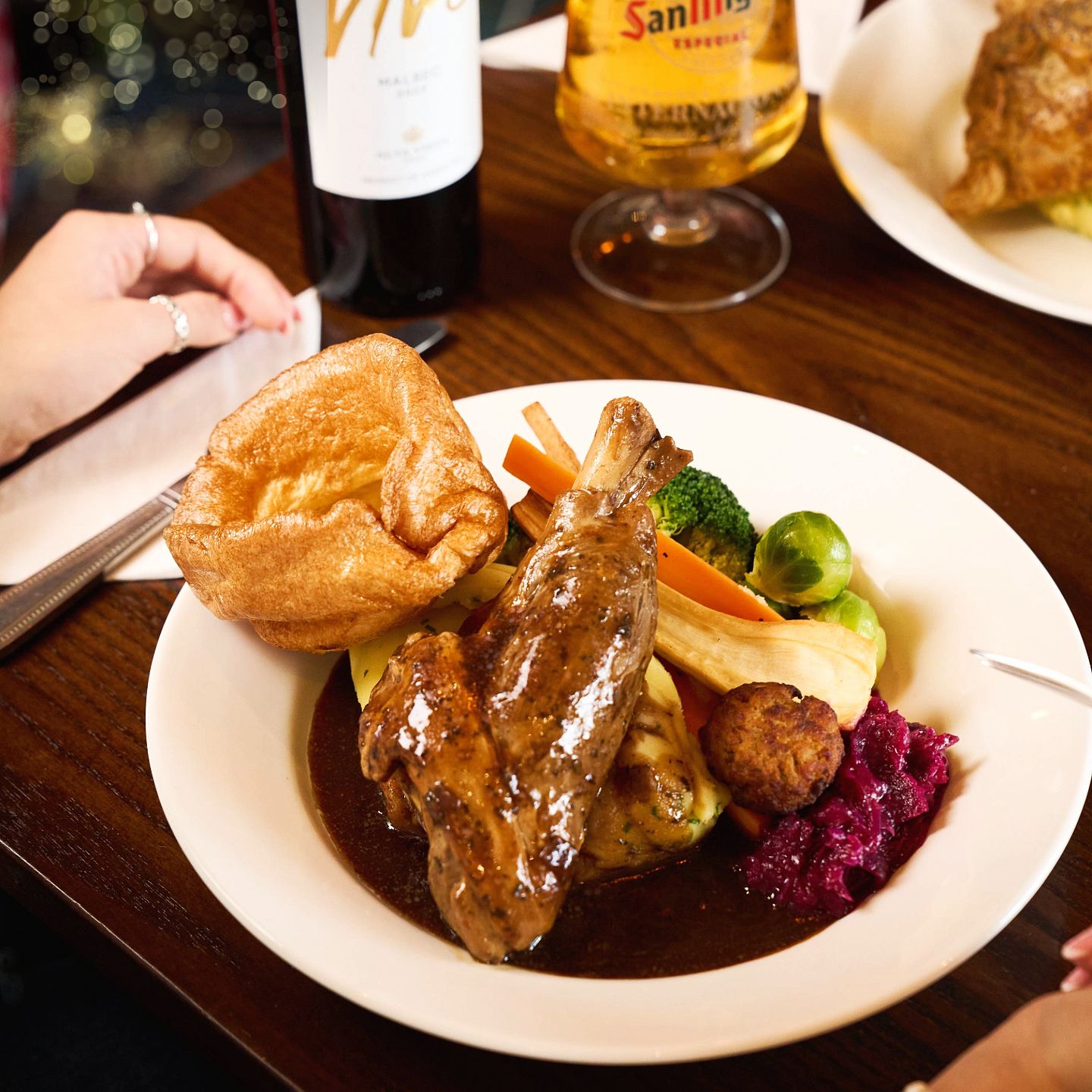 Christmas Day Lunch, Dinner & Dining at The Holly Bush in Wrexham